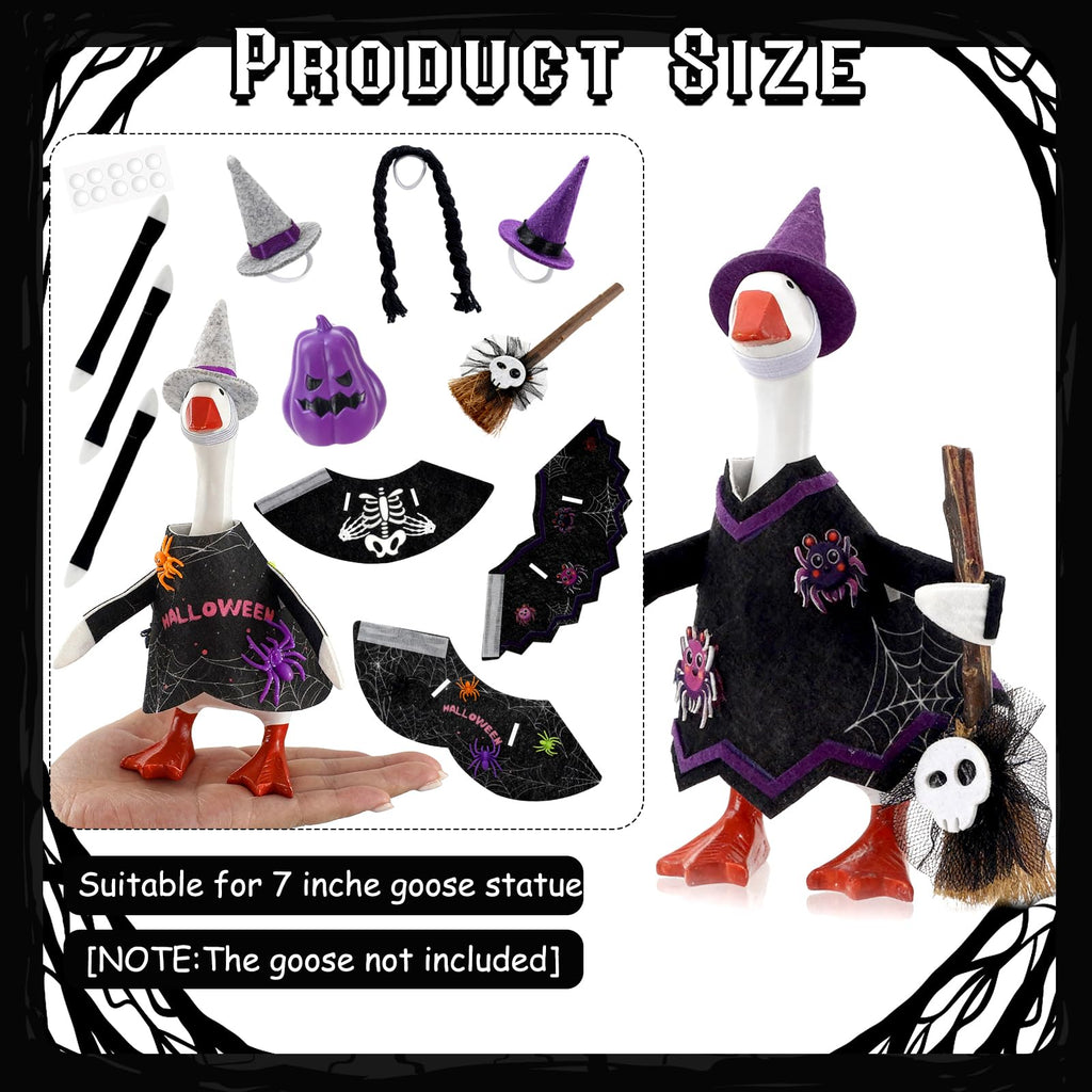 7 Inch Desk Goose Outfits, Halloween Desk Goose Costumes Accessories