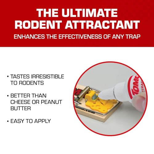 Tomcat Attractant Gel, Bait for Mouse Traps and Rat Traps, 1 oz. | Attracts Mice and Rats, Enhances Trap Effectiveness, Pre-Mixed Ready-To-Use for Any Trap, Non-Toxic for Children & Pets