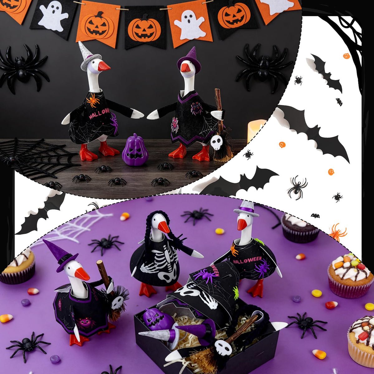 7 Inch Desk Goose Outfits, Halloween Desk Goose Costumes Accessories