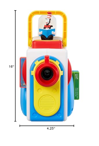 Little Tikes Story Dream Machine Dr. Seuss Starter Pack, Storytime, Books, Audio Play Character, Gift and Toy for Toddlers and Kids Girls Boys Ages 3+ Years