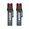Sabre Compact 3‑in‑1 Pepper Spray, Tear Gas & UV Marking Dye Defense Spray - Maximum Police Strength OC Spray, Up to 16-ft Range, 13 Second Spray Time, Twist Lock Safety with Belt Clip, 0.75 fl oz