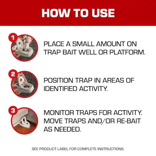 Tomcat Attractant Gel, Bait for Mouse Traps and Rat Traps, 1 oz. | Attracts Mice and Rats, Enhances Trap Effectiveness, Pre-Mixed Ready-To-Use for Any Trap, Non-Toxic for Children & Pets