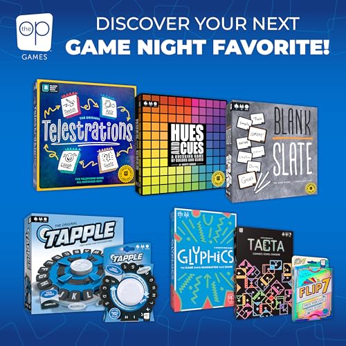 USAOPOLY The Original TAPPLE, The Fun & Fast-Paced Family Word Game | A Game Night Must, Highly Replayable, Compatible with Education, Ages 8 & Up