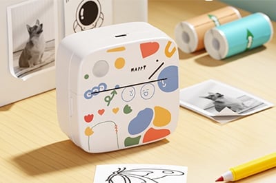 Mini Wireless Label Printer