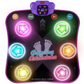 Dance Mat Toys with Bluetooth, Electronic Dance Pad for 3-12 Year Old Kids | Music Dance Mat with Bluetooth, Light-up 6-Button, 5 Game Modes, Birthday Toys Gifts for 3 4 5 6 7 8 9 10+ Year Old Girls