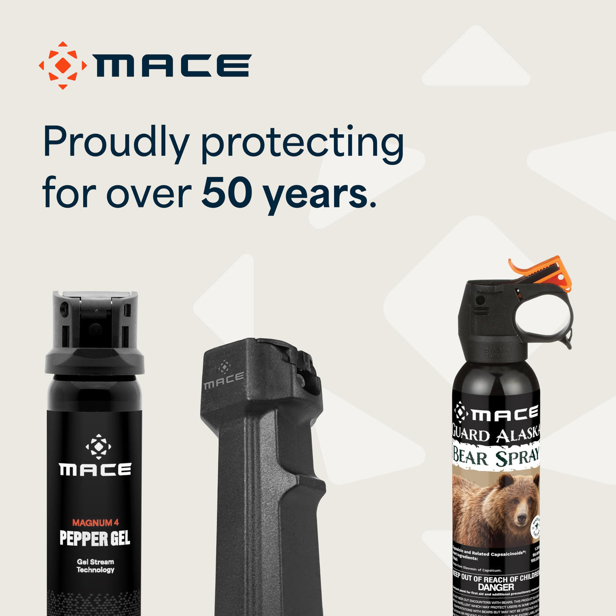Mace Bear Spray - Guard Alaska Bear Deterrent Self Defense Spray, EPA Registered, 9 oz, Max Strength 20% OC, Great for Hiking, Camping, Hunting