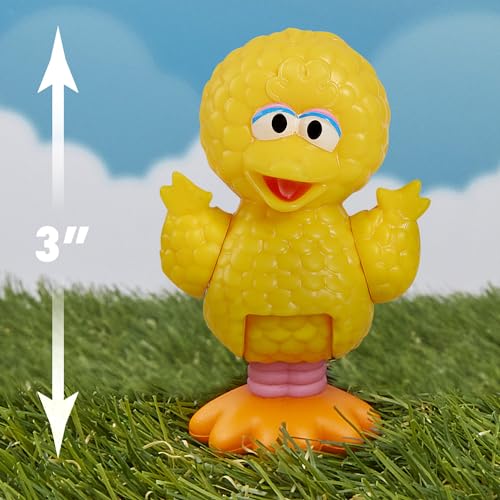 Just Play Sesame Street Neighborhood Friends Poseable Figurines | 7 Figurines, Holiday Stocking Stuffers, Gifts, Presents, Kids Toys for Ages 2 Up