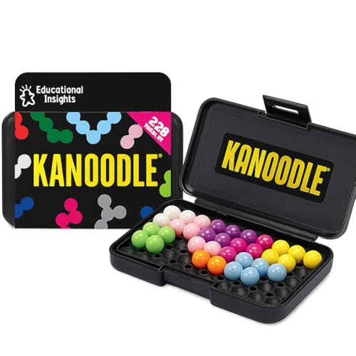 Educational Insights Kanoodle | 3D Brain Teaser Puzzles for Kids, Spatial Puzzle Games for Adults, Teens and Kids, Problem Solving Toys and Logic Puzzles