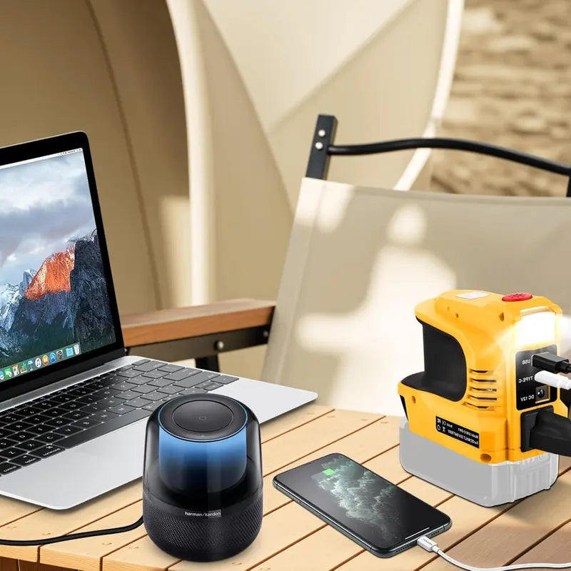 ⚡Compact DC to AC Inverter - Suitable For Cars, Motorhomes, Outdoor ( Free Shipping )