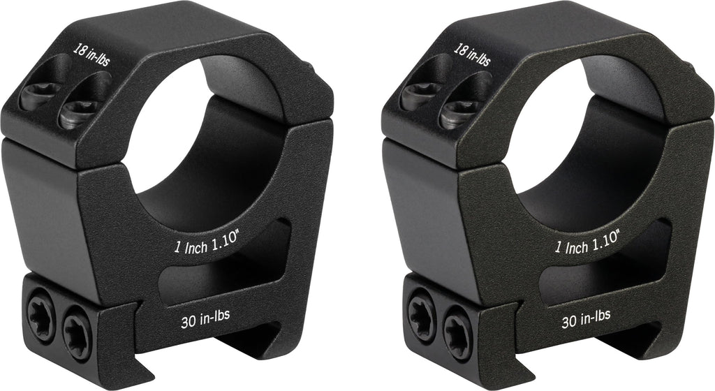 Vortex Sport Riflescope Rings | Picatinny & Weaver Compatible, Laser Engraved Torque Specs, Integrated Recoil Lug - Unlimited, Unconditional Warranty