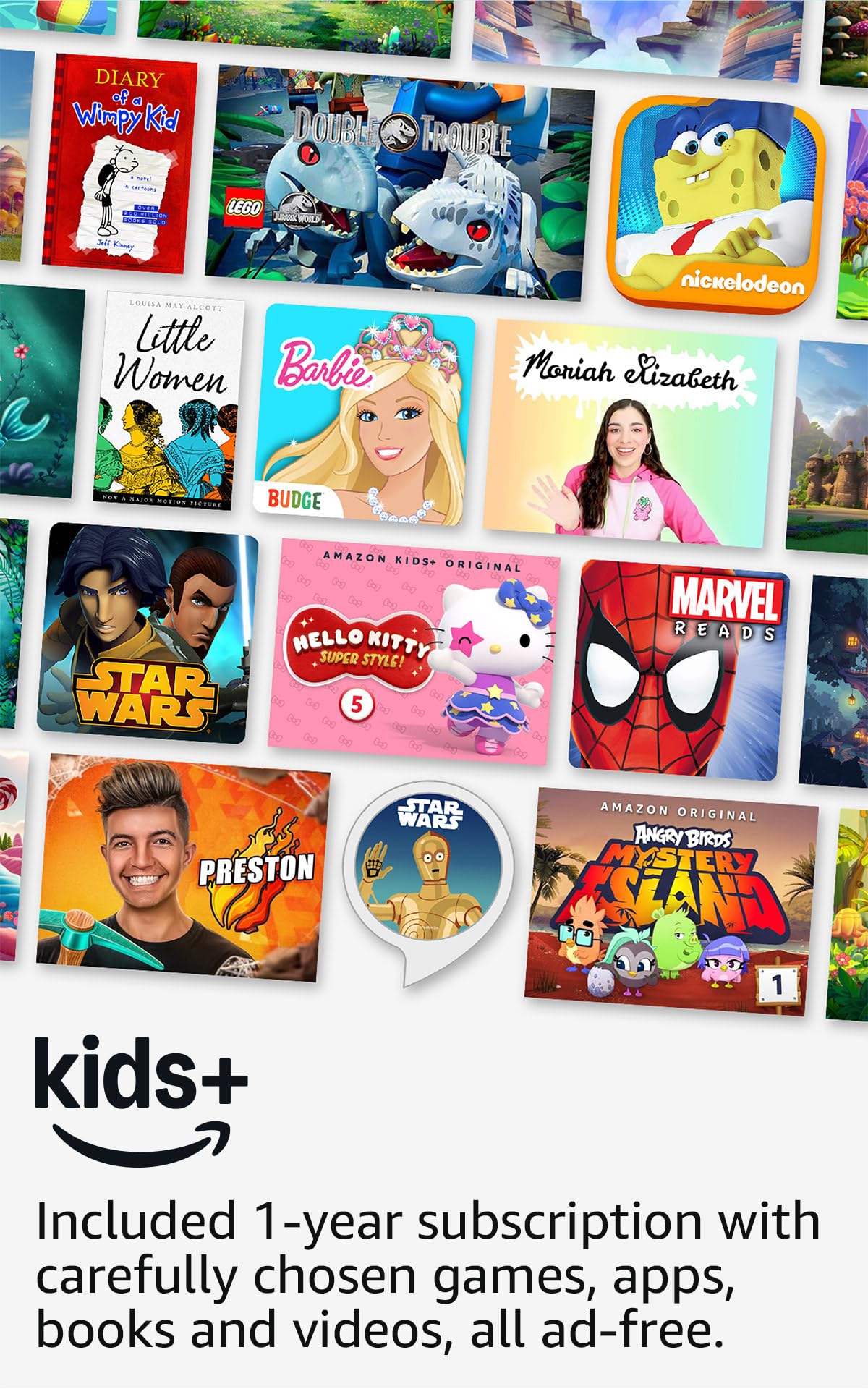 Amazon Fire HD 10 Kids Pro tablet (newest model) ages 6-12. Bright 10.1" HD screen, includes ad-free content, robust parental controls, 13-hr battery and slim case for older kids, 32 GB, Nebula