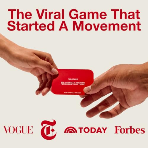 WE'RE NOT REALLY STRANGERS Card Game, Conversation Card Game for Adults | 150 Cards for Adults, Teens, Couples, & Strangers - Icebreaker Questions for Game Night or Date Night, Ages 15+, 2-6 Players