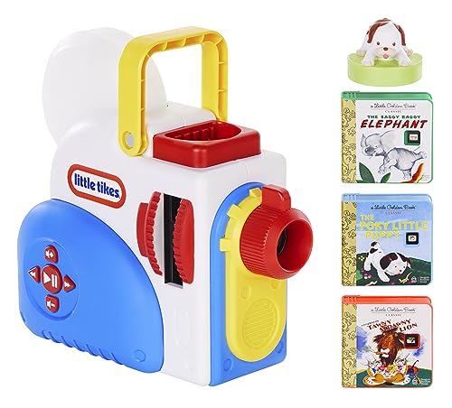 Little Tikes Story Dream Machine Starter Set, Audio Books, Little Golden Book, The Poky Little Puppy, Nightlight, Toddlers, Kids, Ages 3+, Amazon Exclusive