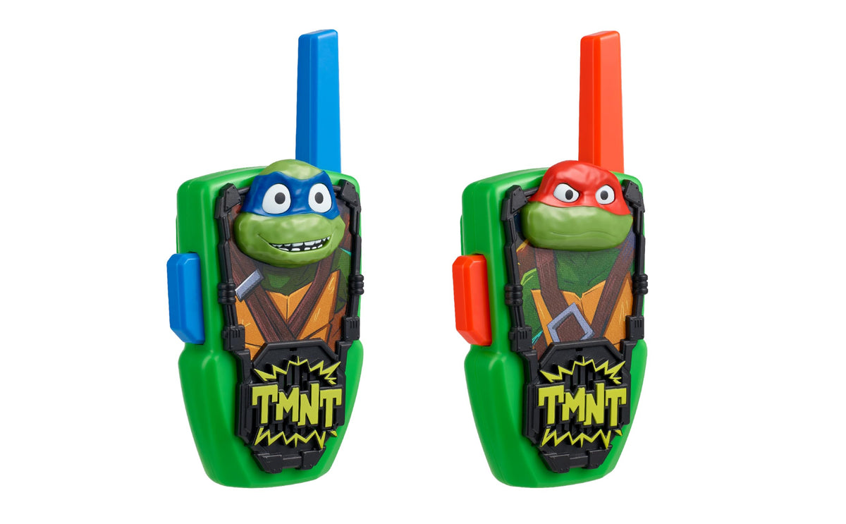 Teenage Mutant Ninja Turtles Walkie Talkies for Kids, Indoor Outdoor Toys | Static Free and Extended Range