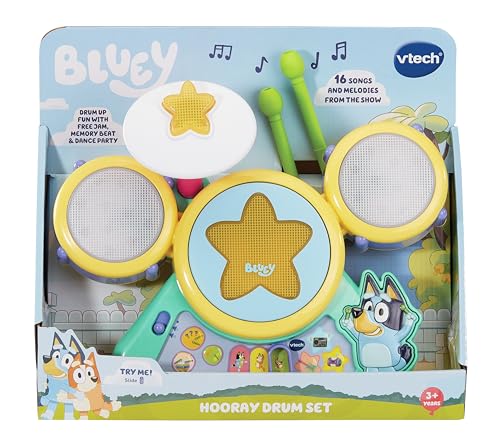 VTech Bluey Hooray Drum Set