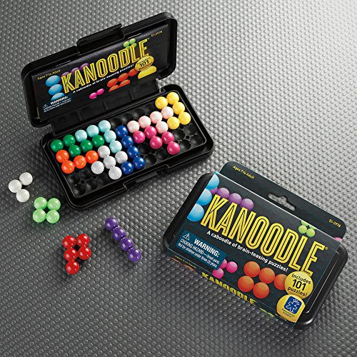 Educational Insights Kanoodle | 3D Brain Teaser Puzzles for Kids, Spatial Puzzle Games for Adults, Teens and Kids, Problem Solving Toys and Logic Puzzles
