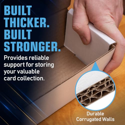 Premium Cardboard Trading Card Storage Box For Sports, TCG, Gaming MTG.