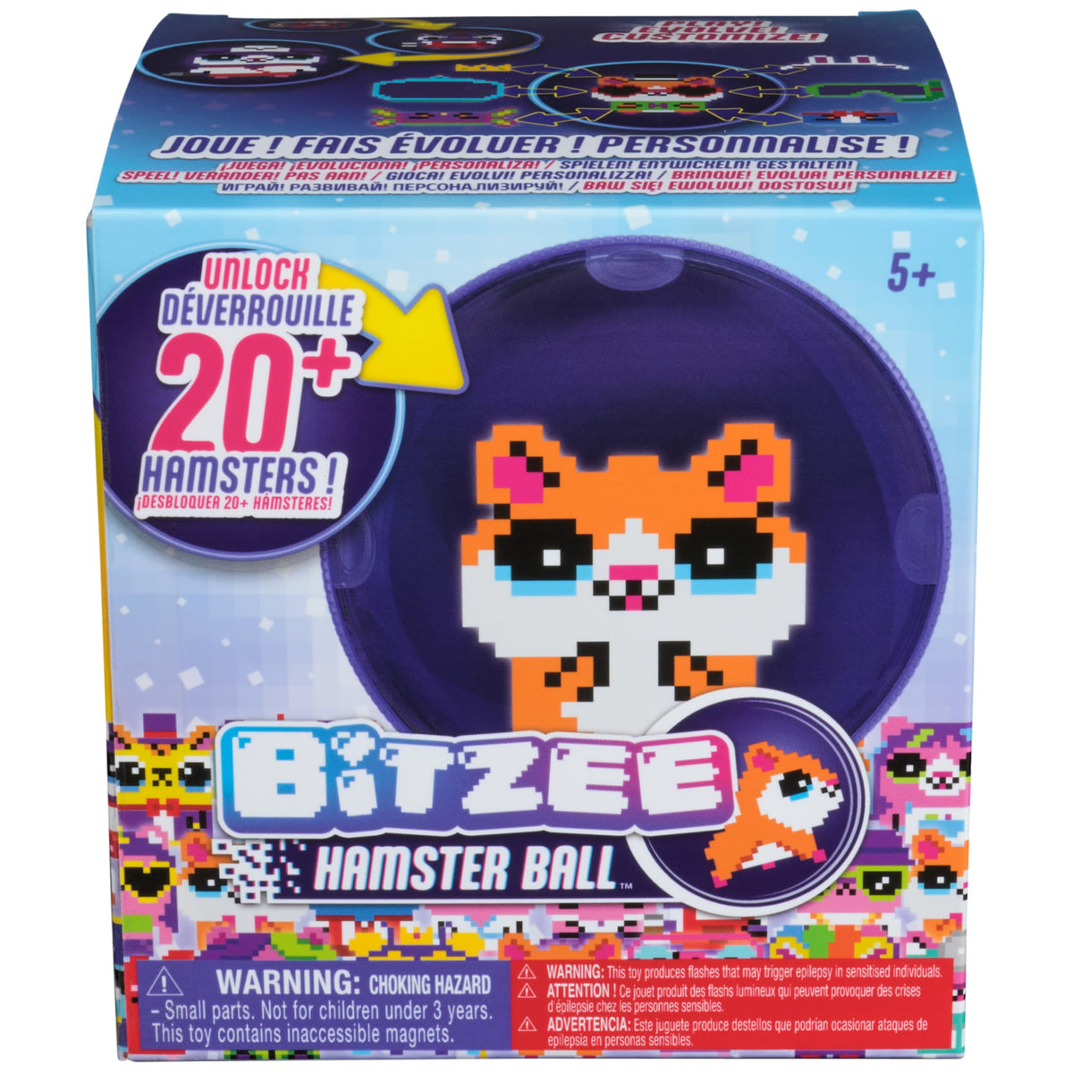 BITZEE Hamster Ball Interactive Toy & Digital Pet, Ages 5+