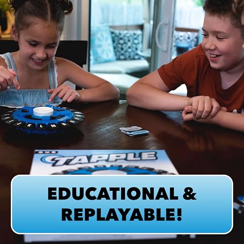 USAOPOLY The Original TAPPLE, The Fun & Fast-Paced Family Word Game | A Game Night Must, Highly Replayable, Compatible with Education, Ages 8 & Up