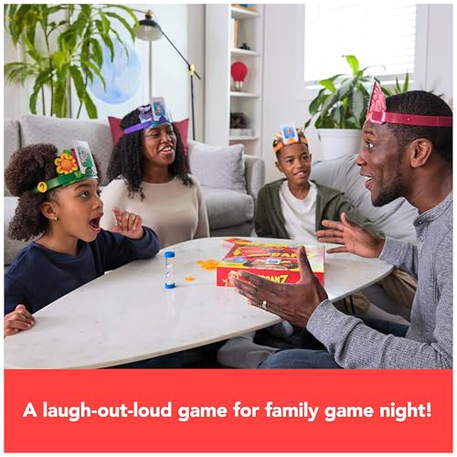 Spin Master Games Hedbanz Picture Guessing Game for Family Game Night | Hilarious Guessing Game of "What Am I?" with Easy-to-Read Picture Cards, Builds Deductive Reasoning, 2-6 Players, Ages 6+