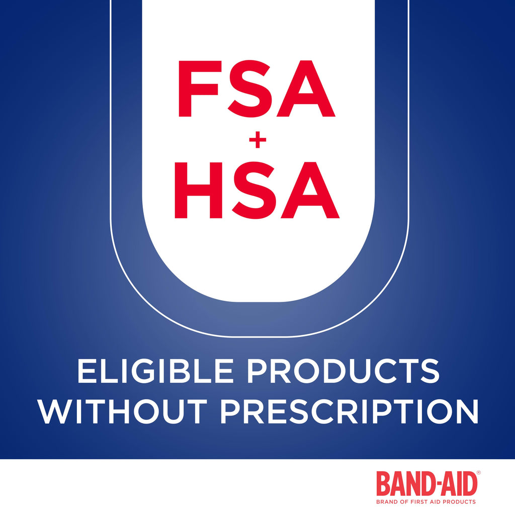 BAND-AID Brand Skin-Flex Adhesive Bandages, Extra Large, 7 Count | Flexible Protection, Sterile Wound Care for Minor Cuts, Scrapes & Burns, First Aid Kit Essential, For Fingers, Hands & Knees
