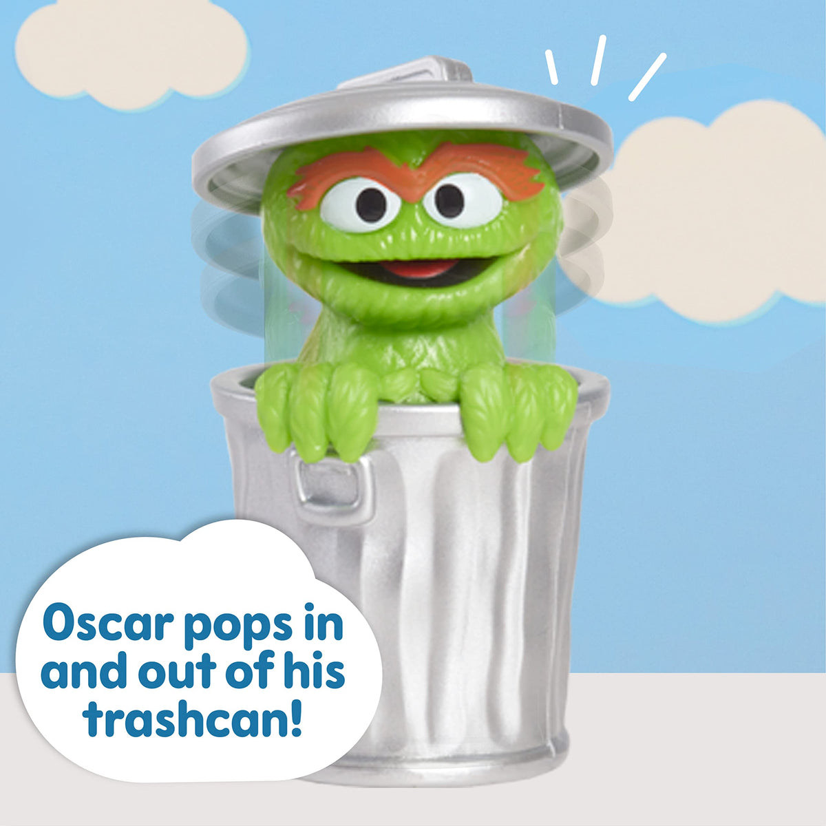 Just Play Sesame Street Neighborhood Friends Poseable Figurines | 7 Figurines, Holiday Stocking Stuffers, Gifts, Presents, Kids Toys for Ages 2 Up