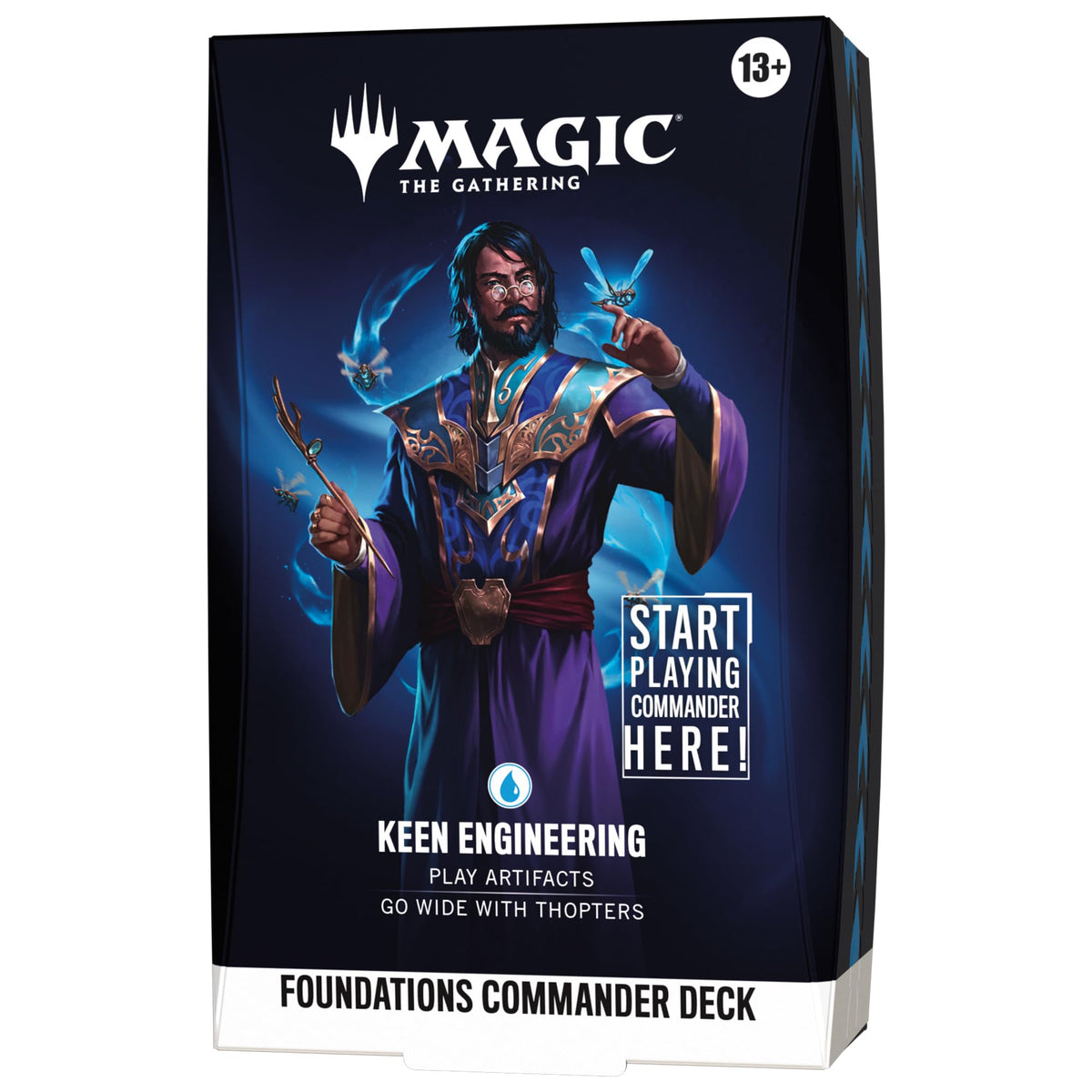Magic: The Gathering Foundations Commander Deck - Keen Engineering | 100-Card Deck + Accessories