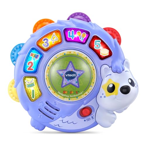 VTech Zoo Jamz Hedgehog Tambourine with Instruments and Games