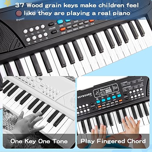 37 Keys Kid Toddler Piano Keyboard Musical Toys with Microphone