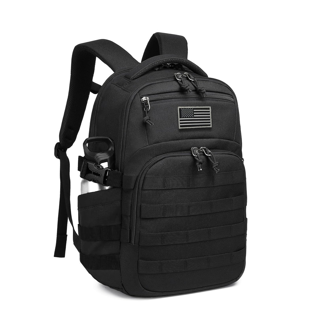 Wotony Military tactical backpack, backpack for men black small tactical assault bag