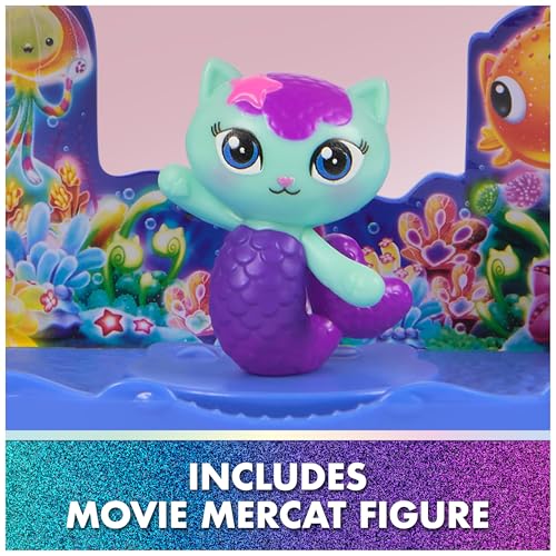 Gabby's Dollhouse The Movie, MerCat's Spa-wesome Bathroom Playset Set | Spa-wesome Bathroom Playset, Dollhouse Accessories, Surprise Toy, Imaginative Play, Kids Toys for Girls & Boys Ages 3+
