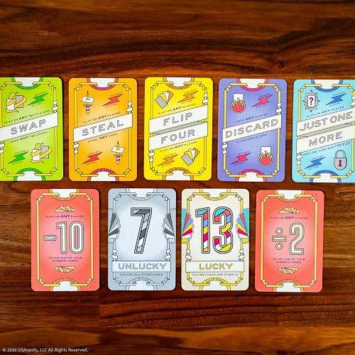 Flip 7: With a Vengeance Card Game, Same Addictive Press-Your-Luck Gameplay
