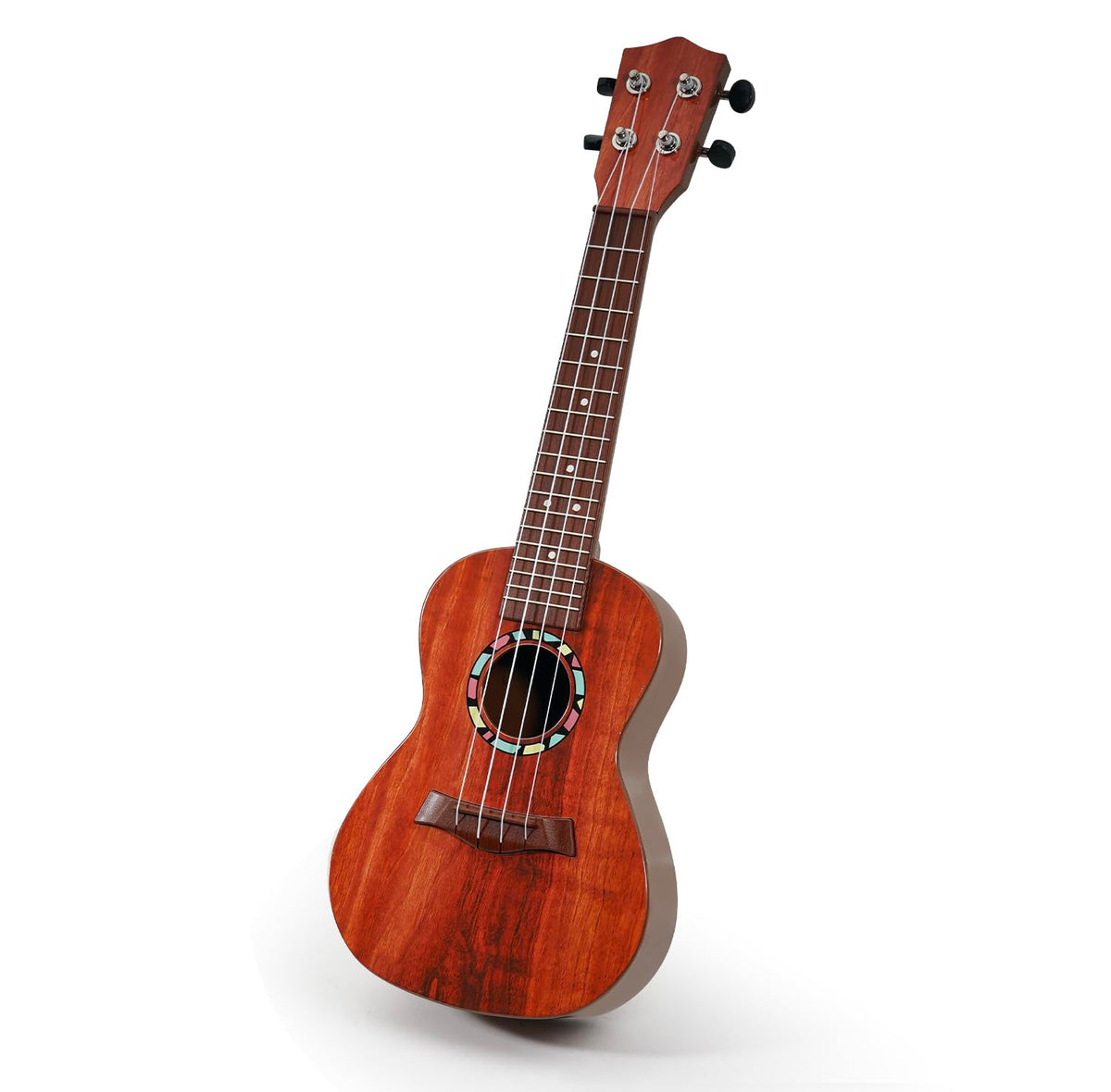 Raimy 21in Kids Ukulele Guitar Toys for 3 4 5 6 7+ Year Old Boys Girls | Simulated Sound Quality, Music Instruments Learning Education, Beginner Birthday Gift, Easy to Play and Strum (Brown)