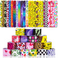 LovesTown Slap Bracelets for Kids, 48 PCS Snap Bracelets Party Favors | Wristbands Bulk for Classroom Prizes Treasure Box, Birthday Exchanging Gifts,Goodies Bag Stuffers Fillers, Carnival Prizes
