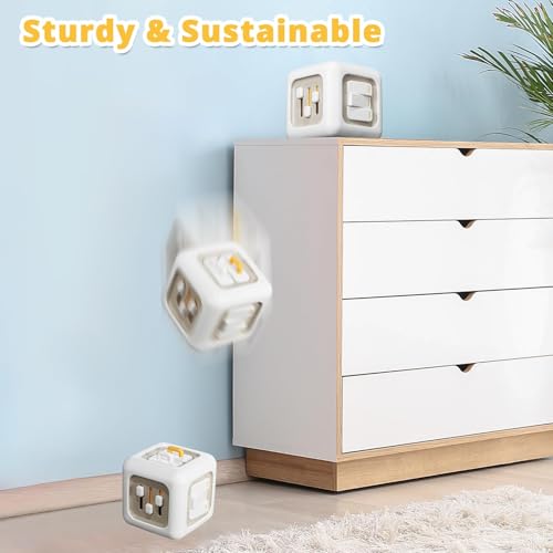 SOCBTNSO Montessori Busy Cube Travel Toy for Toddlers | Learning Fine Motor Skills, Toys for 1 Year Old Boy, 6 9 12 Months Baby Shower Gifts