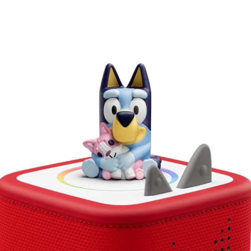 Tonies Bluey Audio Toy Figurine 3 Pack Set - Bluey, Bingo, Muffin | The Bluey Family Adventure Collection. 3 Favorite Characters. 136 Minutes of Bluey Stories.