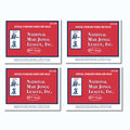 National Mah Jongg League 2026 Mahjong Large Size Cards Four-Pack Bundle - Official Hands and Rules for American Mahjong (Four Large-Size Cards)