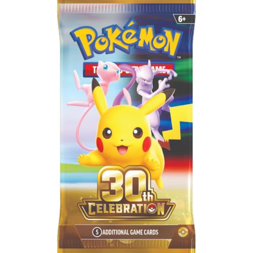 Pokémon TCG: 30th Celebration Elite Trainer Box (1 Full-Art Promo Card, 9 Booster Packs & Premium Accessories)