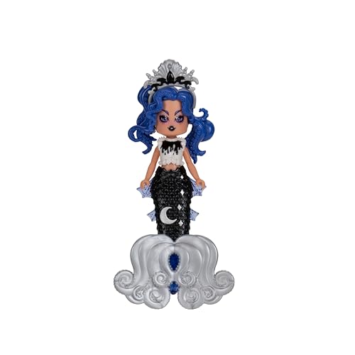 Royale High 3” Dark Mystic Mermaid Fashion Doll - 1 Figure with 9 Fashion Accessories - Virtual Item Code Included - Series 3 - Ages 5+