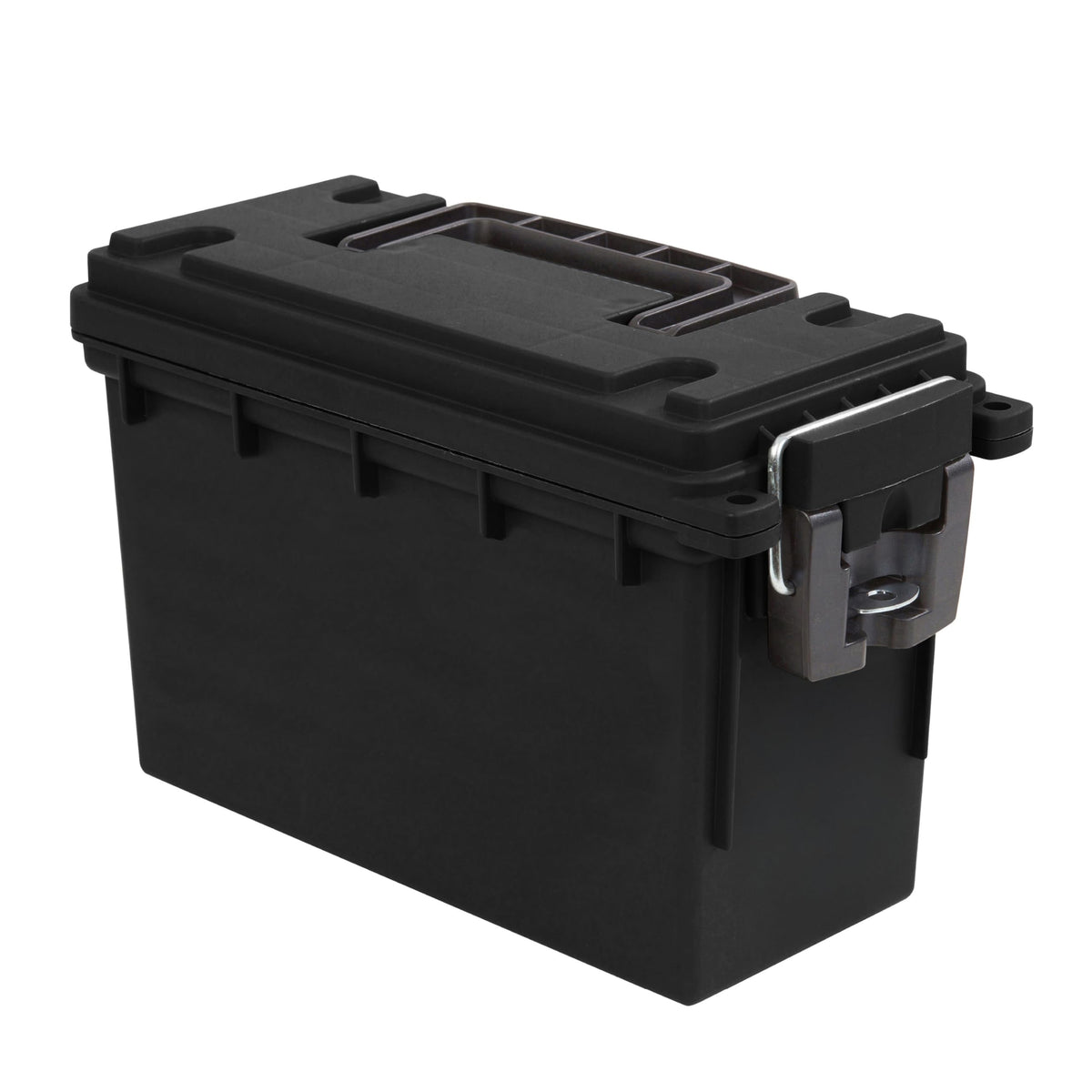 Sheffield 12629 Ammo Box Made in USA, Stackable Lockable Ammo Storage Box | Lockable Storage Box, Water and Dust Resistant Dry Box, Secures Hunting Gear, Gun Accessories, Supplies, and Bullets