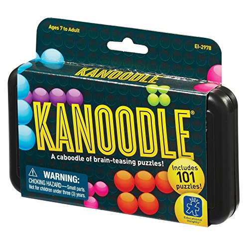 Educational Insights Kanoodle | 3D Brain Teaser Puzzles for Kids, Spatial Puzzle Games for Adults, Teens and Kids, Problem Solving Toys and Logic Puzzles