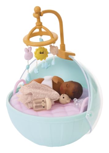 MGA's Miniverse Make It Mini Real Baby Nurture - Blind Packaging, Baby Care Themed Mini Collectibles, 8 Styles Including Rare Twins, Collectors, 8+