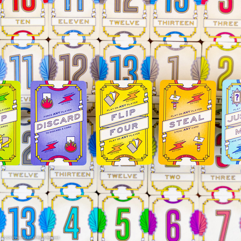 Flip 7: With a Vengeance Card Game, Same Addictive Press-Your-Luck Gameplay