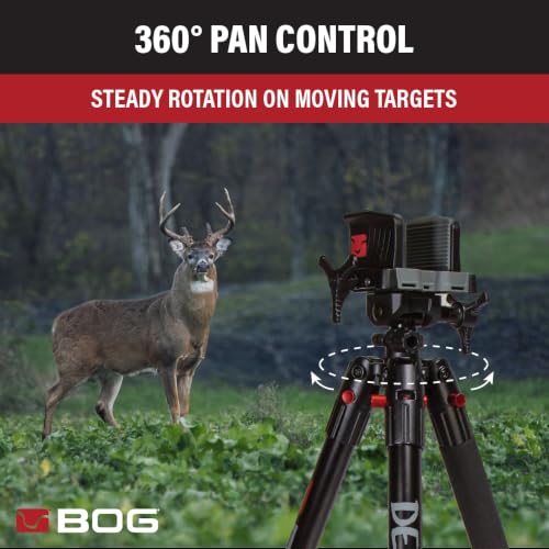 BOG DeathGrip Hunting Tripod, 7"-59", Lightweight, Gun Clamp, Shooting Rest