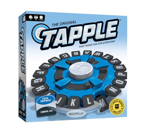USAOPOLY The Original TAPPLE, The Fun & Fast-Paced Family Word Game | A Game Night Must, Highly Replayable, Compatible with Education, Ages 8 & Up