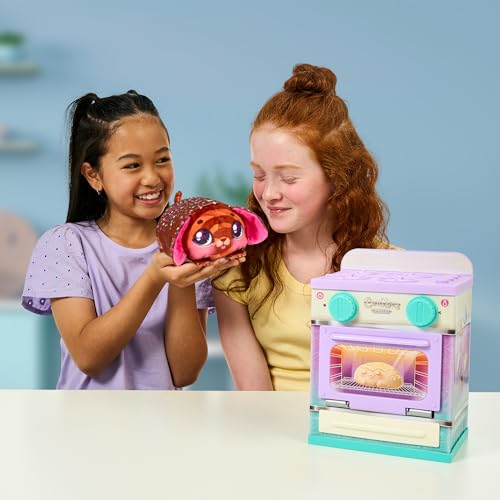 Cookeez Makery Lil' Bakez Multi Pet Playset, Makes 3 Scented Pets | Mix ingredients & mold dough to reveal surprise plush pets, reusable fun; Amazon Exclusive toy for kids