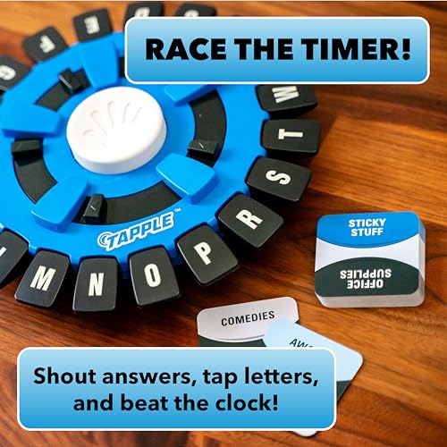 USAOPOLY The Original TAPPLE, The Fun & Fast-Paced Family Word Game | A Game Night Must, Highly Replayable, Compatible with Education, Ages 8 & Up