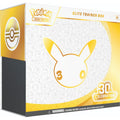 Pokémon TCG: 30th Celebration Elite Trainer Box (1 Full-Art Promo Card, 9 Booster Packs & Premium Accessories)