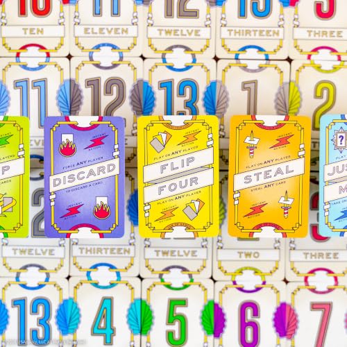 Flip 7: With a Vengeance Card Game, Same Addictive Press-Your-Luck Gameplay