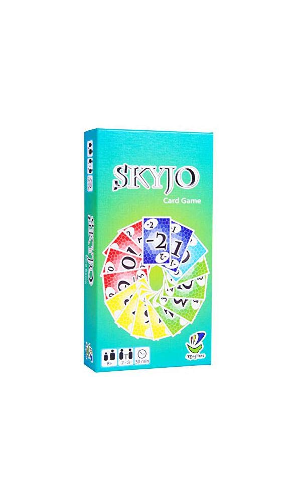 magilano SKYJO, Fun Card Game for Young and Least Young, Fun Game Parties in The Circle of Friends and Family.